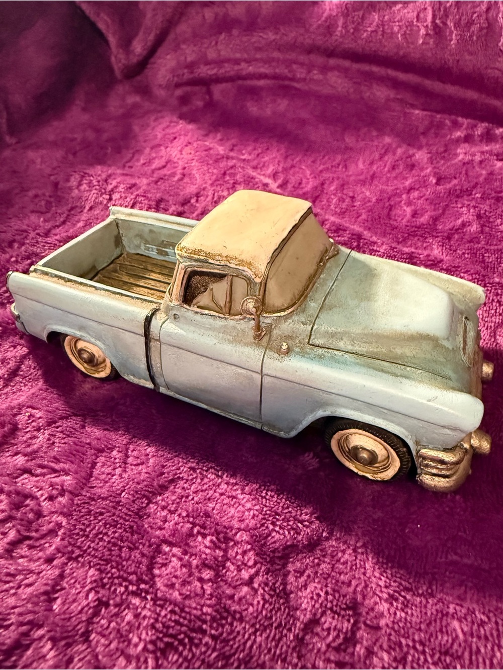 1955 GMC Pickup Truck Aqua Blue by Popular Imports